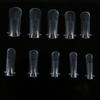100pcs Clear Nail Form Full Cover Quick Building Gel Mold Tips Nail Extension DIY Manicure Tool