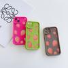 Fresh Strawberries Pattern Soft TPU Phone Case for iPhone 17 Air 16 15 14 Pro Max Plus 13 12 Mini 8 7 X Xs Back Cover