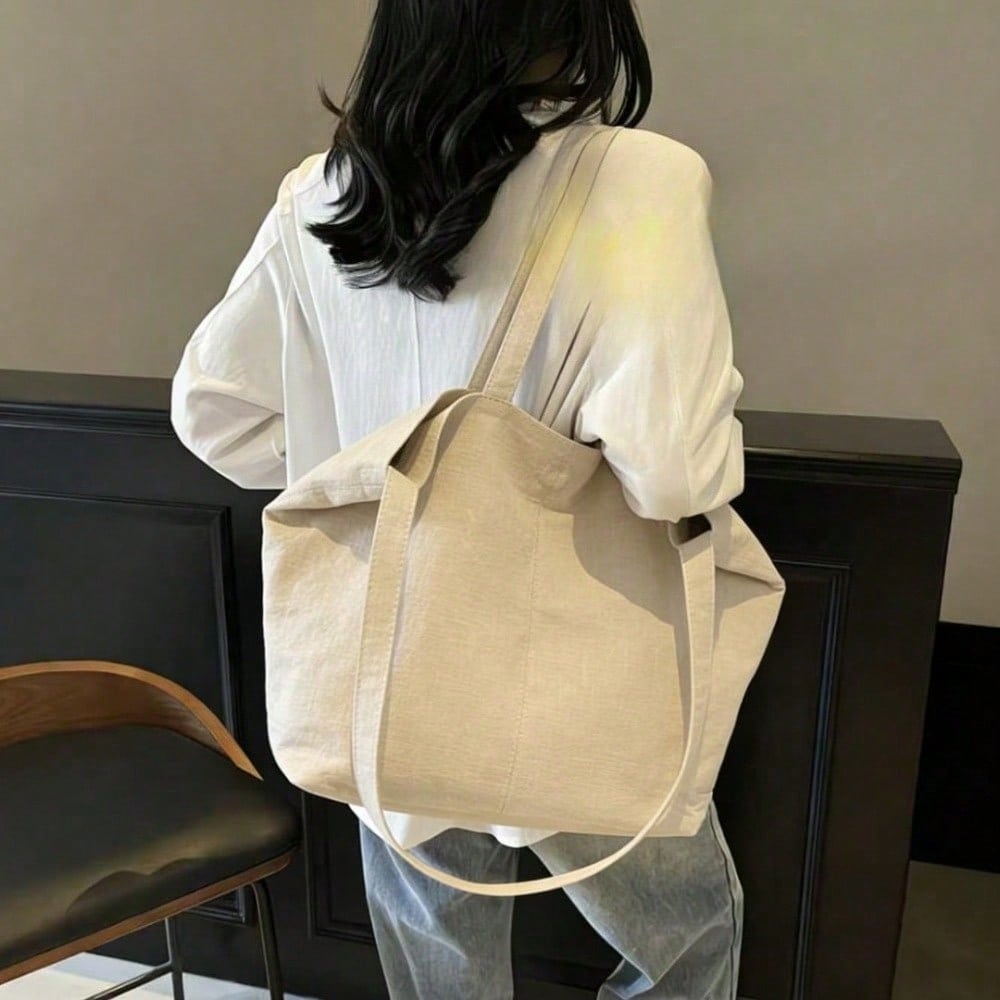 Casual Underarm Tote Bag Women's Commuter Large Capacity Shoulder Bag Lightweight