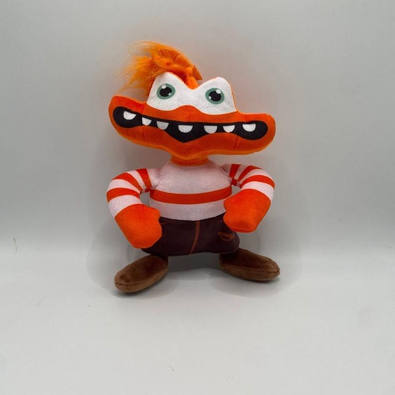 Poupées Peluches Vice Versa 2 Personnages Émotionnels Doux Moelleux Peluches Colère Joie Tristesse Anxiété Peur Disney Pixar Jouets de Collection pour Fans Décoration Chambre d'Enfant