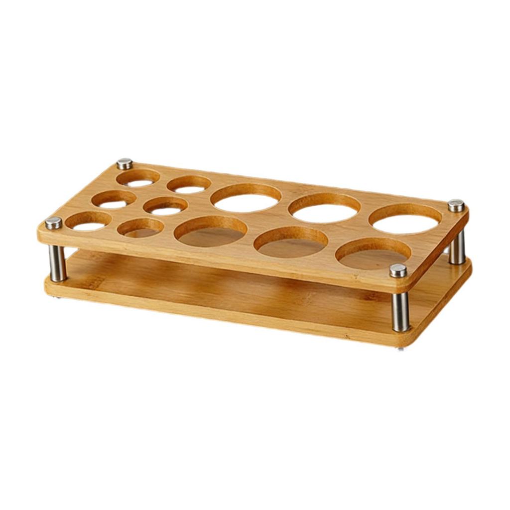Tasting Serving Tray, Wine Drinks Cup Storage Carrier, Shot Glass Holder for Bar Kitchen Cabinet Restaurant
