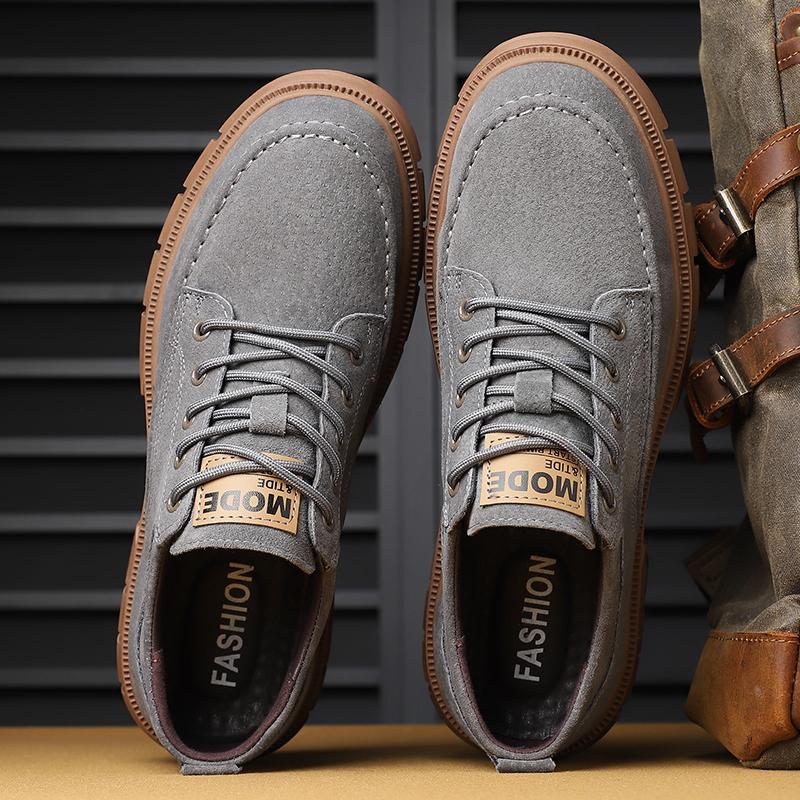 Fashion Leather Shoes For Man Genuine Leather Casual Shoes Fashion Business Oxford Shoes High Quality Designer Work Shoes