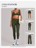 Verstellbarer Yoga-BH mit Kreuzträgern und Hohlrücken-Design für Fitness & Laufen