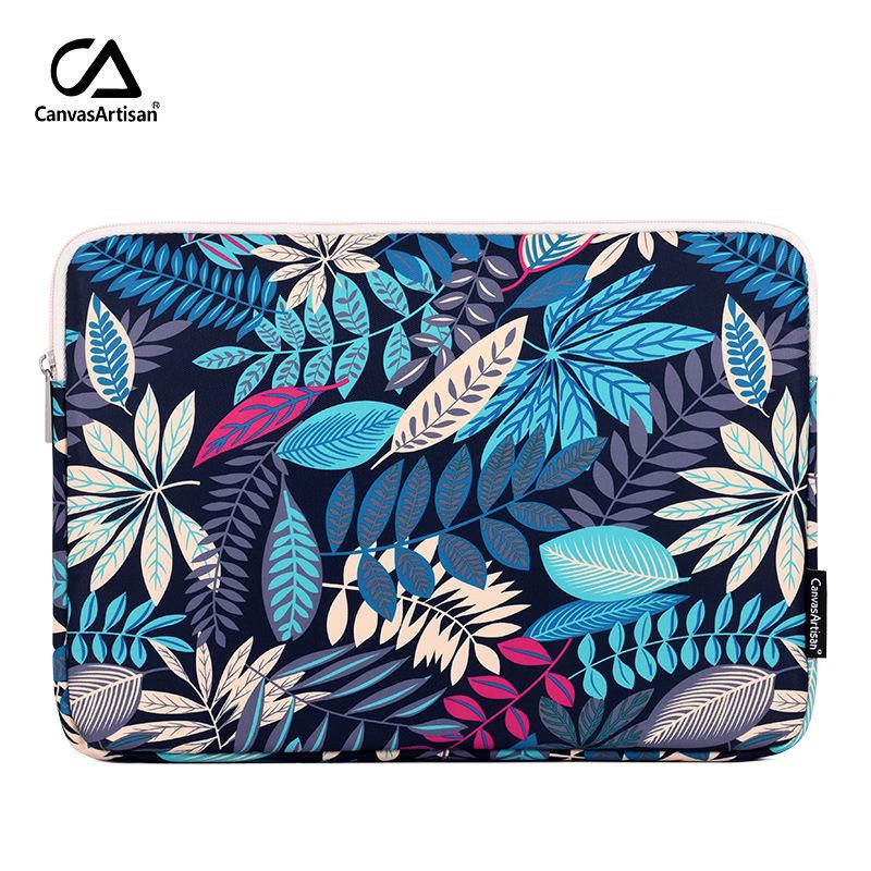 17-tommers digitaltrykt laptop-sleeve