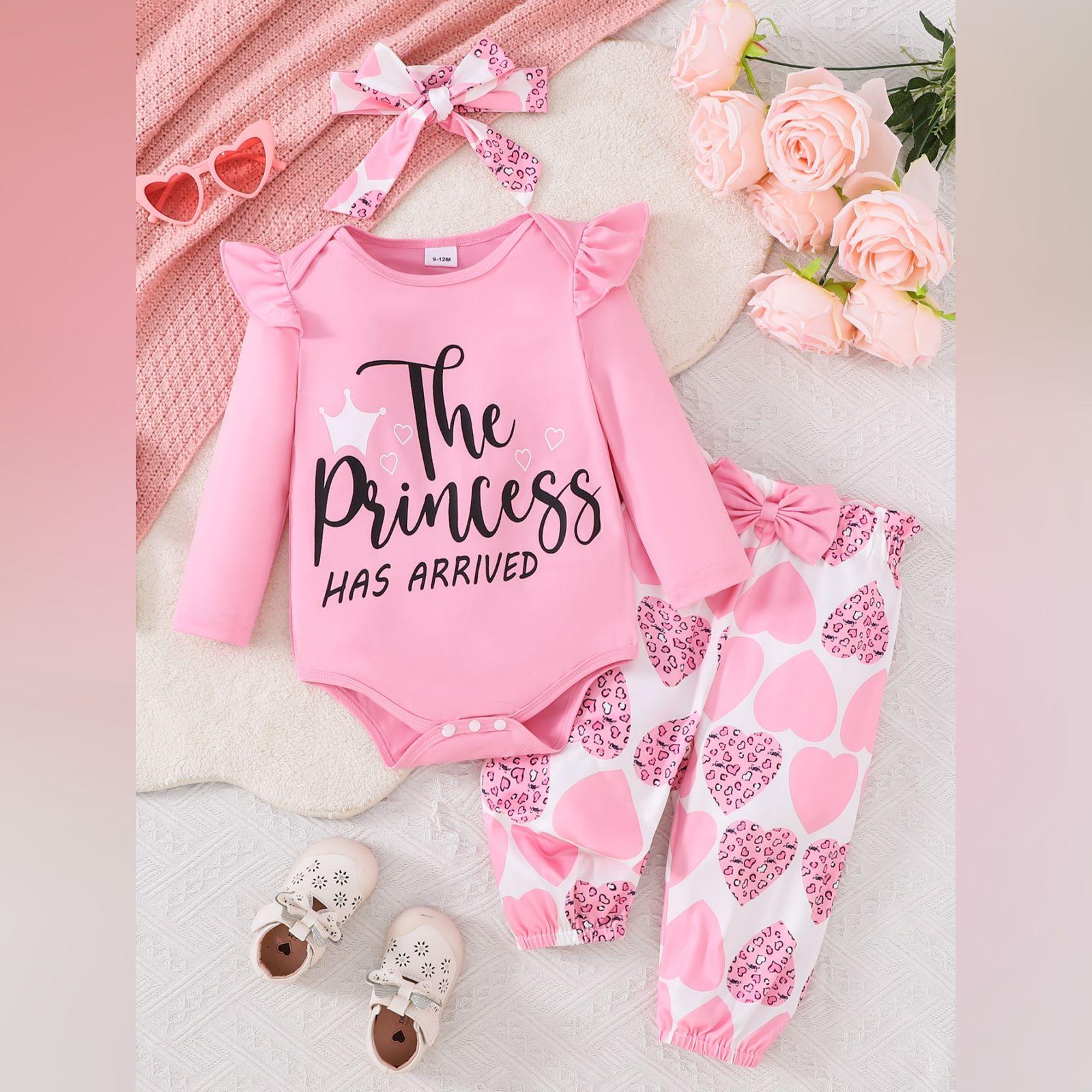 

Детский ромпер, Повседневный минималистичный боди для младенца 6 розовый