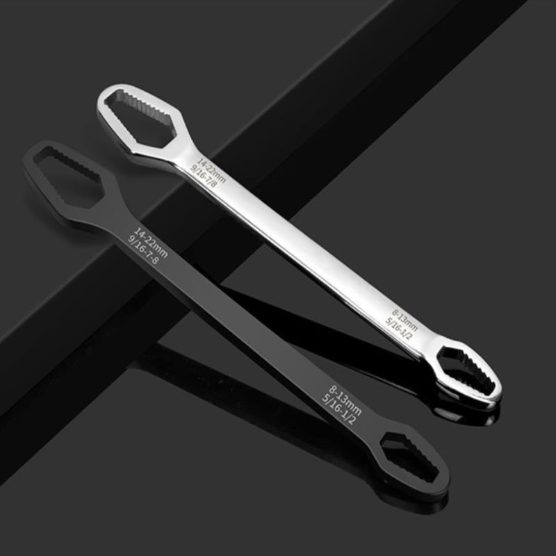 Universal Wrench Adjustable Wrench 8-22Mm Ratchet Spanner Car Repairing Tools