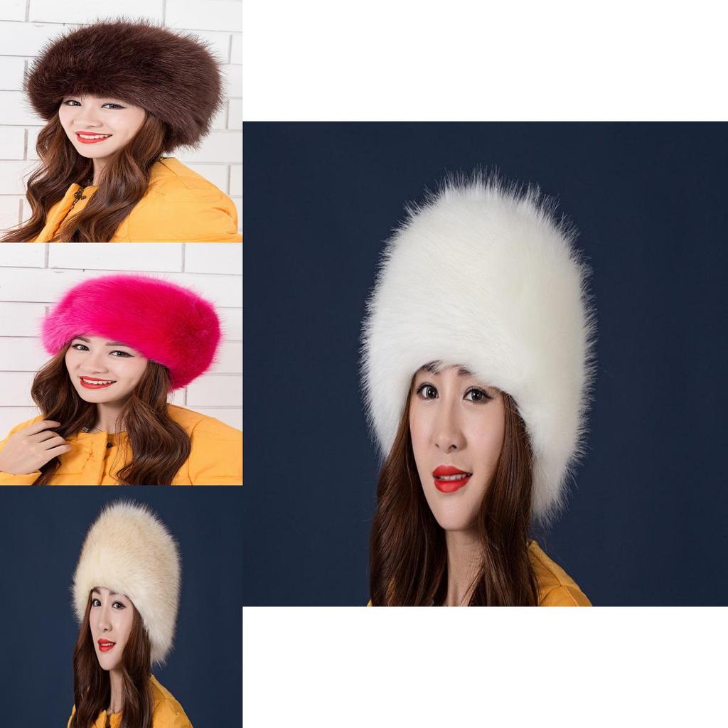 Luxurious 2018 Ladies Winter Hat Featuring Premium Quality Imitation Fur For Ultimate Warmth