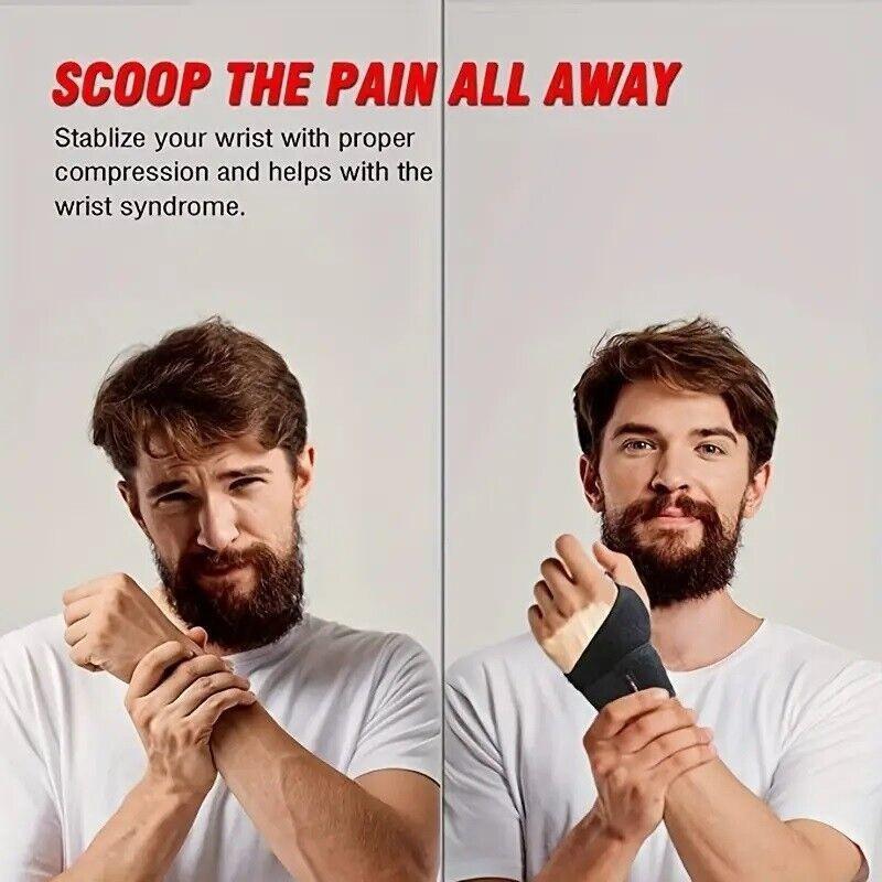 1Pc NHS Hand Wrist Brace Support Adjustable Carpal Tunnel Splint Arthritis Strap