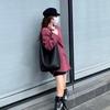 Large Capacity Bucket Bag, Genuine Leather Women's 2025 New Tote Bag, Cowhide Simple Casual Bag, Underarm Shoulder Big Bag