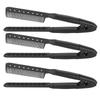 Hair Straightening Comb V Shaped Heat Resistant Portable Hair Styling Comb for Salon Home Travel 3pcs