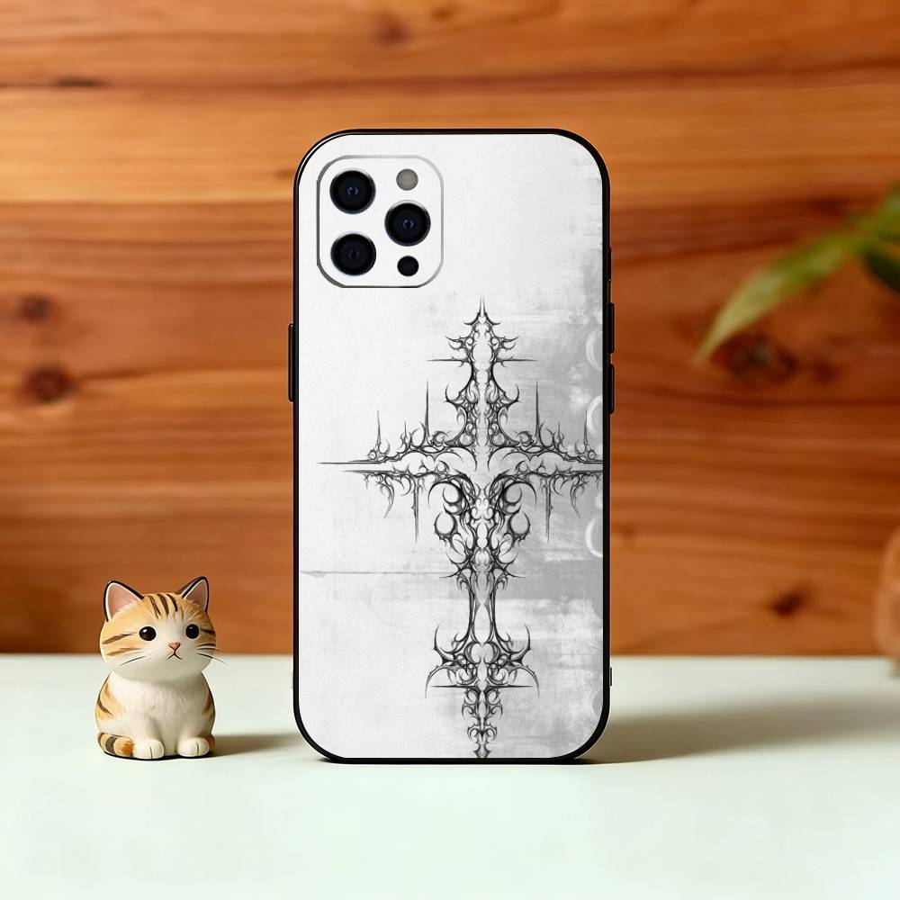 G-Gothic D-Dark A-Aesthetic Phone Case Silicone Soft For IPhone 17 16 15 14 13 12 11 X XR Plus Pro Max Plus