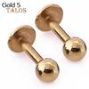 1 Pair 3 4 5 Mm Unisex Cool Titanium Steel Tragus Stud Cartilage Ball Earrings Body Piercing Trinket