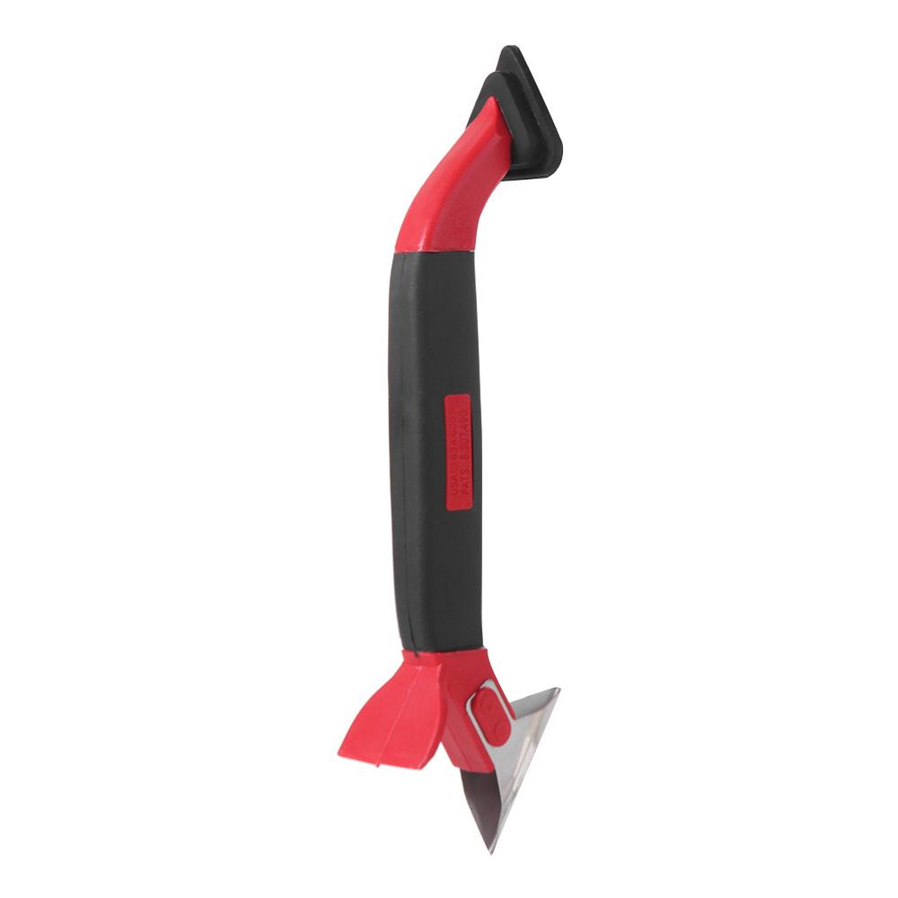Ergonomics Grip Caulk Tool Multi-function Spureboard Clean Seam Glue Scraper  Tiles