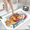 Christmas Winnie Pooh Carpet Rug Soft Washable Anti Slip Home Living Room Sofa Mats Personalized Christmas Rug