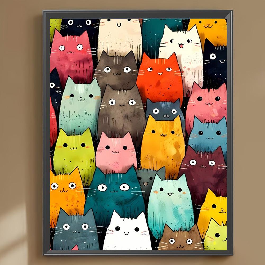 5D Full Drill Animal Diamond Painting Kit Diamond Embroidery Handmade Crafts Rhinestone Art Home Living Room Wall Decor