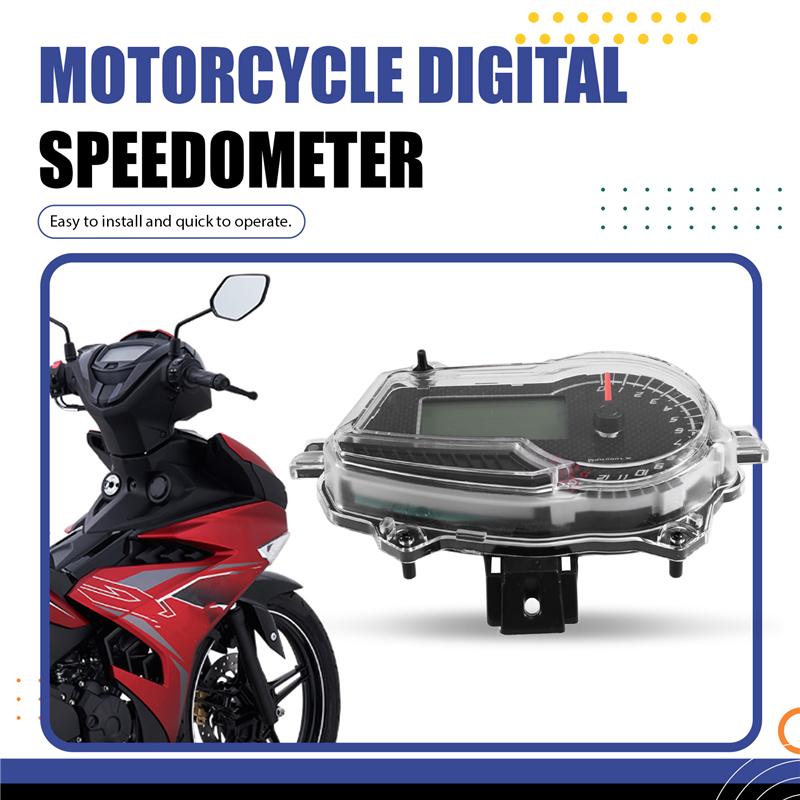 Authentic Motorcycle Digital Speedometer trument For YAMAHA LC 150 LC150