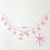 New Home Decoration Bowknot Bell Garland DIY Creative Hanging Flags Bowknot Bell Hanging Banner Wedding Party Decor