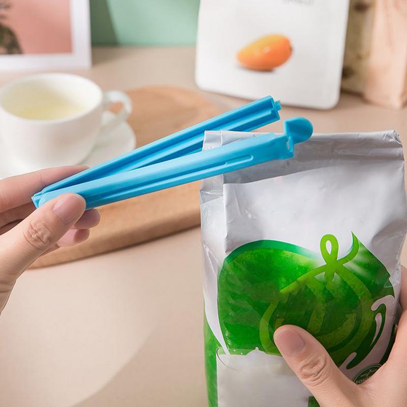 Food Storage Clips Colorful Chip Food Clips Sealing Set 12X Snack Closure Assorted Sizes Reusable Closure For Kitchen Storage