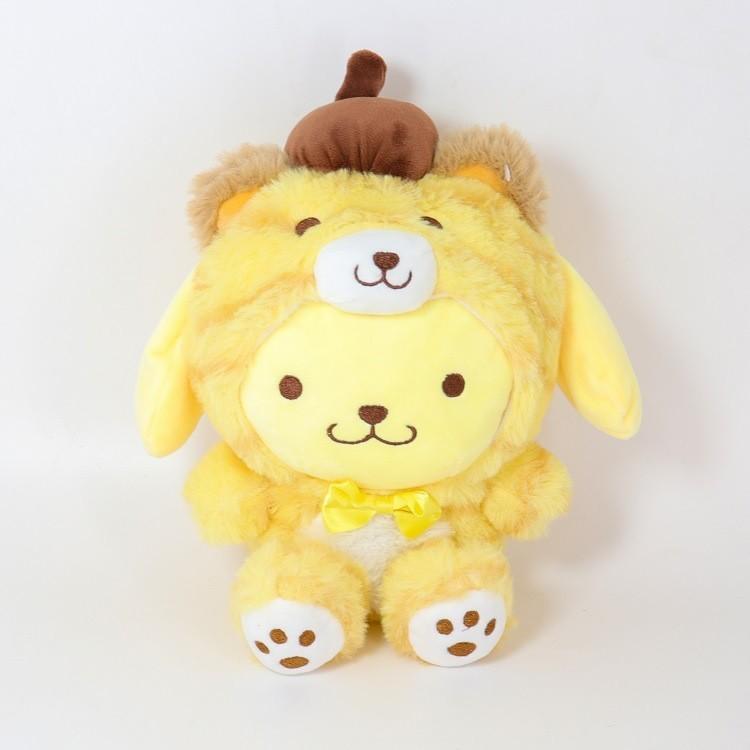 Adorable Tiger Kuromi My Melody Cinema Roll Pudding Dog Plush Toy Ultra Soft Short Plush Doll