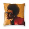 The Weeknd Pop Singer Pillowcase Printing Polyester Cushion Cover Decorations Pillow Case Cover Home Square 18''