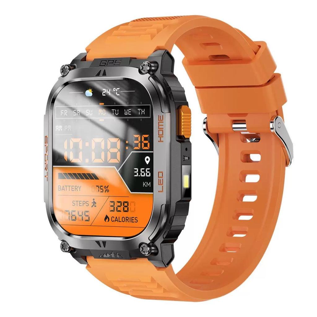 Xiaomi QX18 Smart Bracelet Watch, GPS Positioning, Sports Health Monitoring, Compass, Bluetooth Call, Voice Assistant