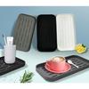Square Silicone Drain Tray,Kitchen Storage,Fruit Drain Pad Storage Tray,Bathroom Storage,Dressing Table,Desktop Storage Tray
