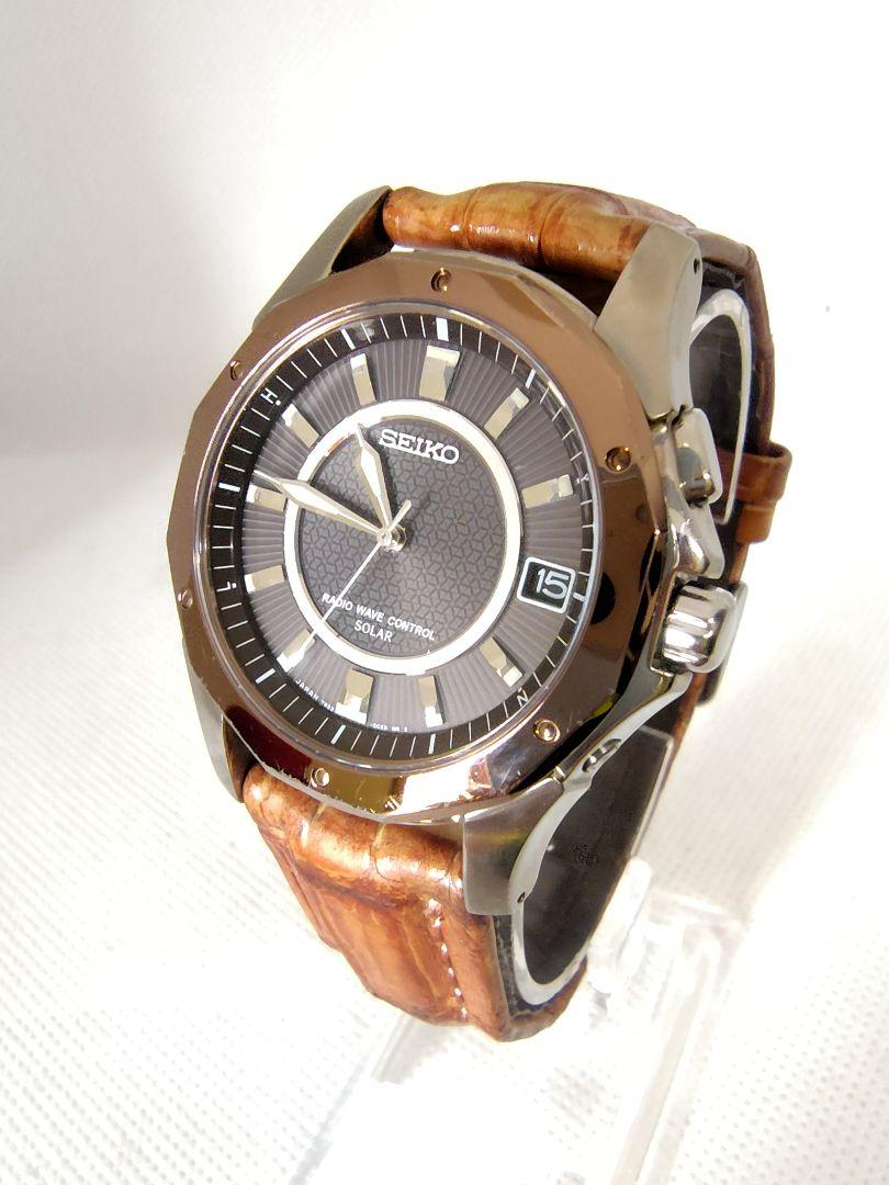 

[USED] Seiko Brightz Titanium 7B22-0BG0 Radio Solar Watch