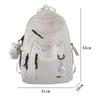 Fashion Big Student Backpack New Badge Rucksack Girls School Bag High Capacity Women Backpack Female Cute Leisure Travel Mochila