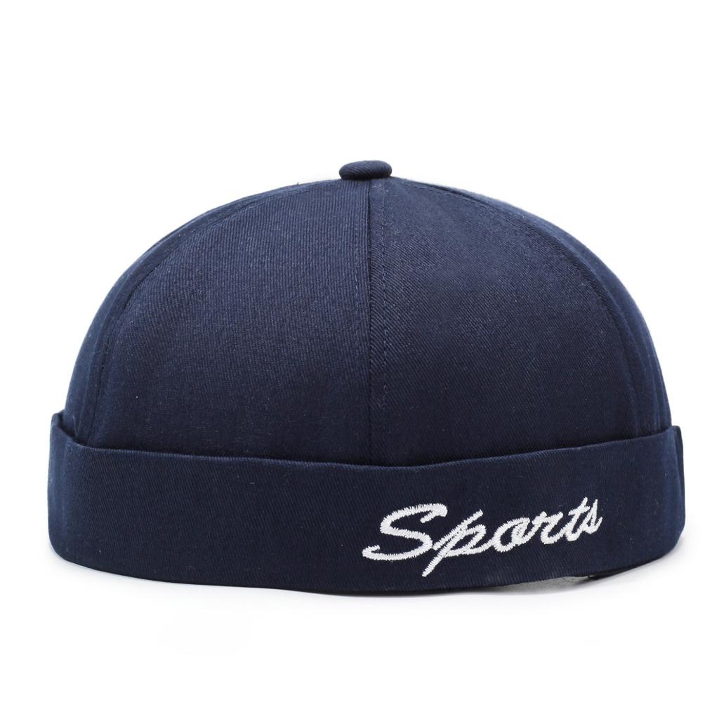 Herren Hip-Hop Melonenhut ohne Schirm, saisonaler Trend Streetdance Hut