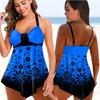 Women Two Piece Large Size Swimsuit 2023 Female Swimwear Sexy Monokini High Waist Swimming Suits Summer Beachwear Bathing Suit