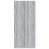VidaXL Wardrobe Sonoma Grey 90x52x200 Cm Engineered Wood 815355