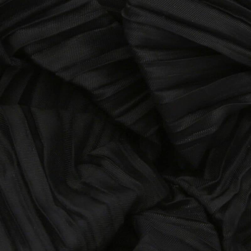 UNDERCONTROL studio SCRUNCHIE / JEWEL / PLEATS / BLACK