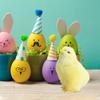 Simulation Chick Animal Doll Chicken Stuffed Animal Chick Plush Toy Farm Party Favors Chicken Toy Easter Basket Stuffs