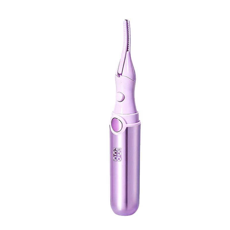 Portable Heated Eyelash Curler with Temperature Control