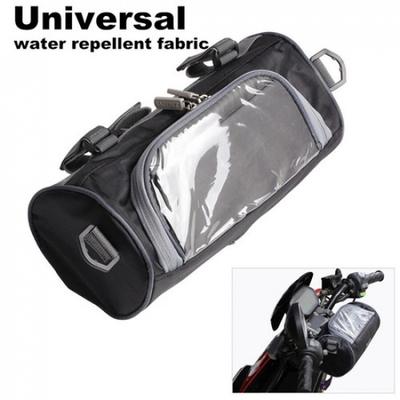 Bolsa Impermeável para Guidão de Moped, Scooter, ATV + Bolsa de Ombro para Armazenamento + Capa para Celular 1x