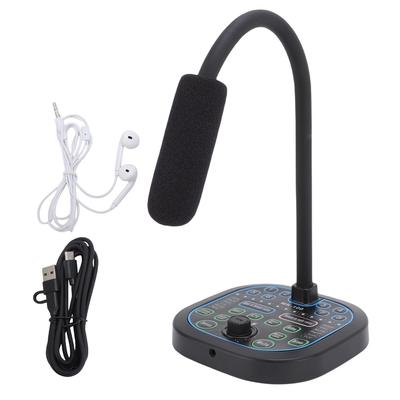 Handheld Microphone Voice Changer 16 Sound Effects Voice Changer Disguiser for Game Recording Phone