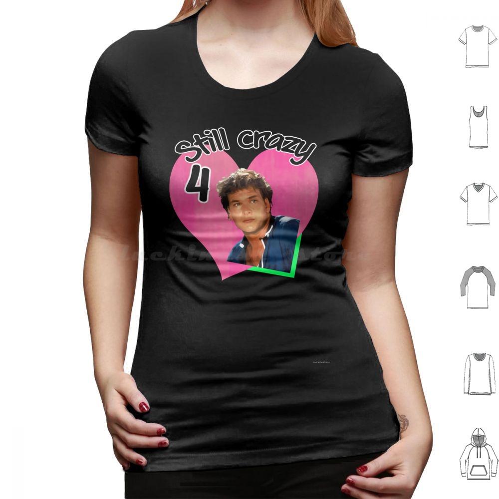 Crazy 4 Swayze T Shirt 6xl Cotton Cool Tee Dirty Dancing Johnny Castle Swayze Jennifer Grey 80s Movie Cinema Classic Movies