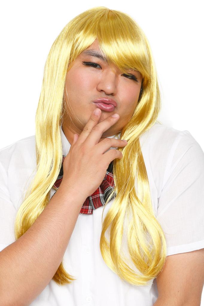 Katzland Blonde Long Wig Costume Accessory Unisex