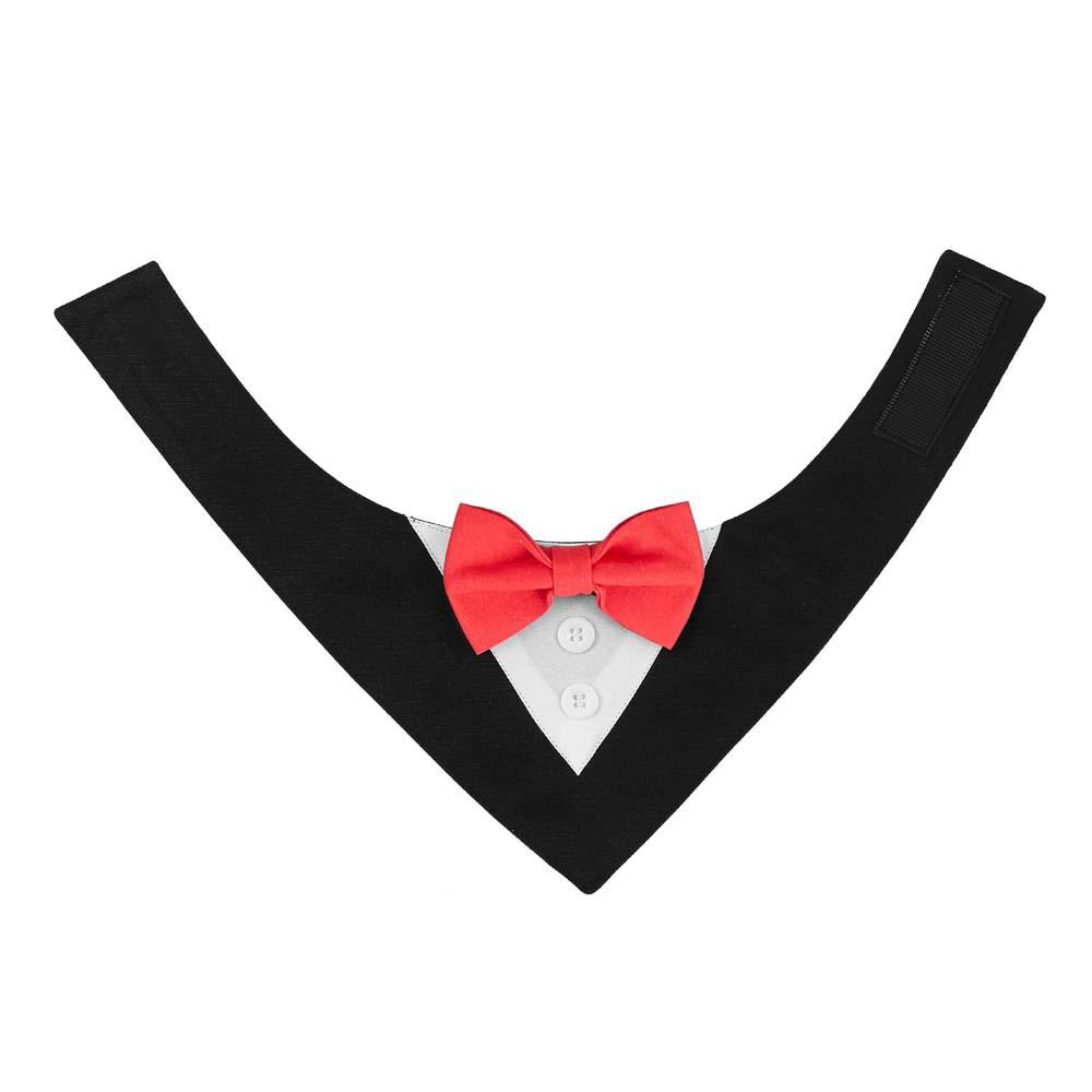 Multicolor British Style Dog Bandana - Wedding Pet Triangle Scarf
