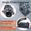 Alternador de Imán Permanente Dinamo de Cobre Puro 220V 240V Monofásico 5KW 4KW 3KW 2KW 2000RPM-5000RPM Generador para Uso en Carga Doméstica