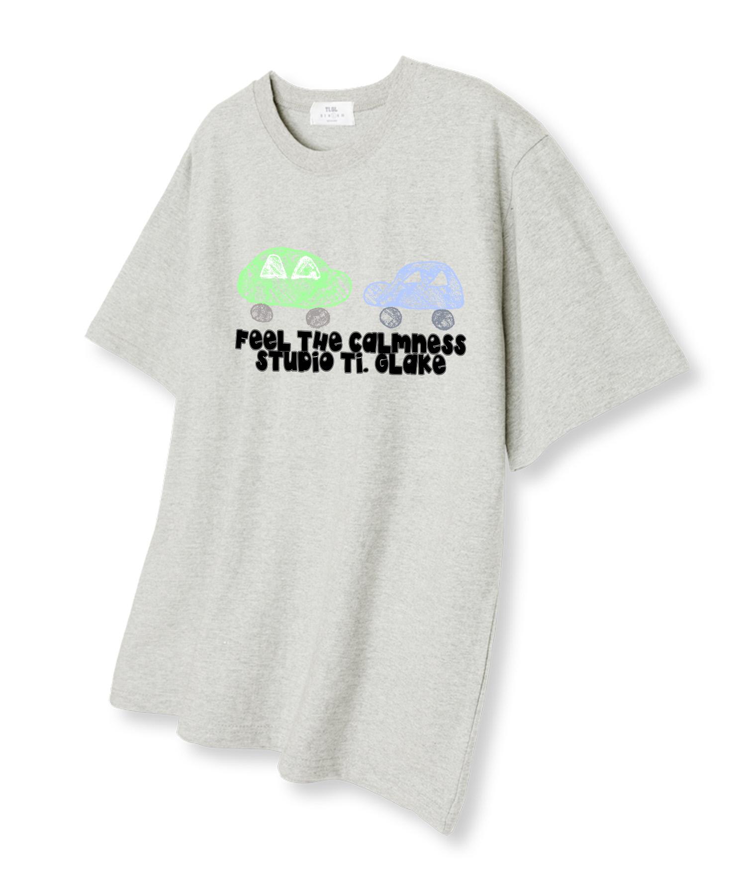 Футболка Tee Glake Tuka Sketch с коротким рукавом Овсяный L