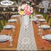 10 Pcs Wedding Centerpieces for Tables Acrylic Vase - 26in Tall Flower Stand for Wedding