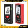 SNDWAY Laser-Entfernungsmesser Digitaler Entfernungsmesser mit Entfernung, Fläche, Volumen, Selbstkalibrierung, Professionelles Laser-Maßband