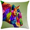 Sofa Bed Upholstery Home Decor Pillow Covers Bedroom Chair   Decorative Colorful Animal