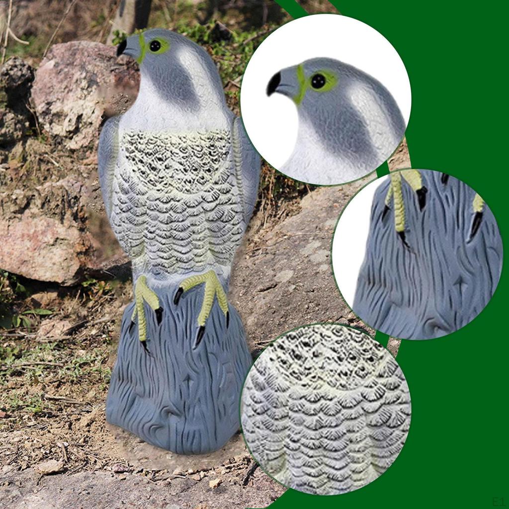 Garden Eagle Ornament Bird Deterrent Creative Versatile Protector Simulated Decoration for