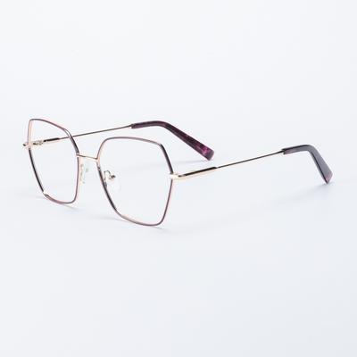 Metal Frame Myopia Glasses Frame Men'S High-End Sense Women'S Plain Glasses Frame