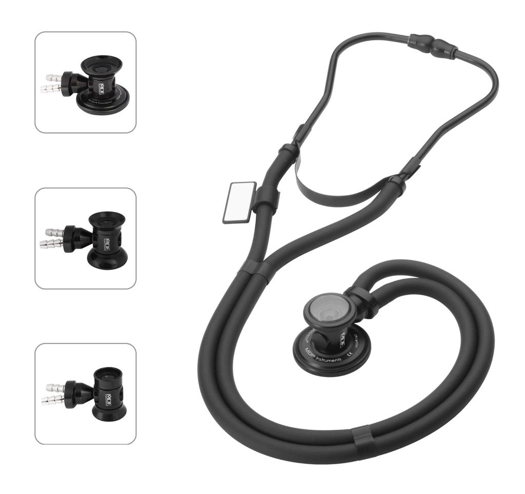 MDF Stethoscope MDF767BO Dual Lumen Tube (Blackout)