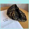 Trendy Leopard Retro Print Flat Cap Windproof Warm Travel Features Casual Looks
