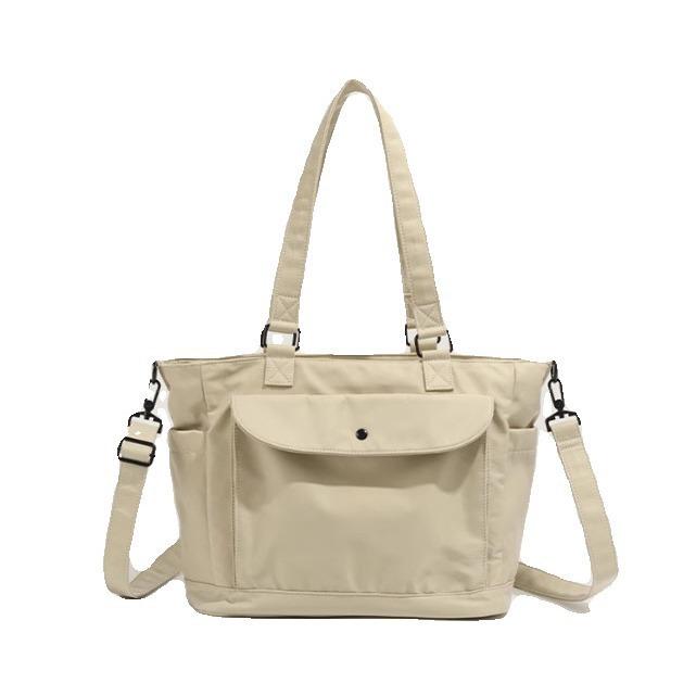 2025 New Bag Women's Large-capacity Waterproof Nylon Cloth Tote Bag Class Shoulder Commuter Bag Crossbody Computer Bag