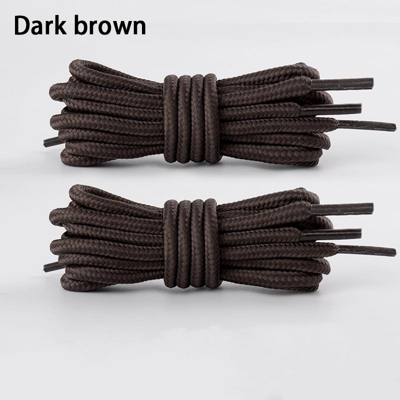 1Pair New Outdoor Hiking Shoelace Classic Durable Round Shoelaces High-Quality Shoelaces for Sneakers and Basketball Shoes